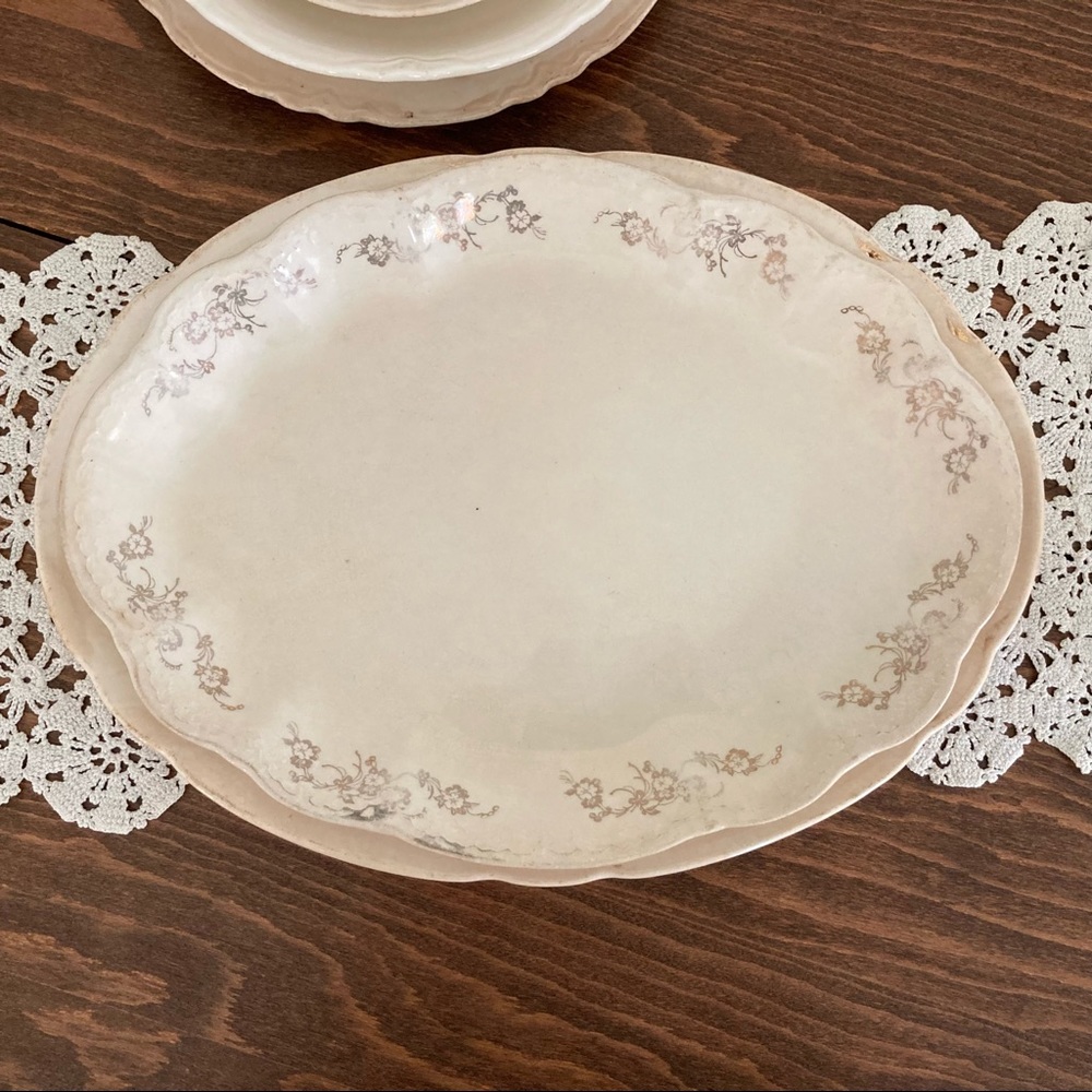 Ironstone Platters
